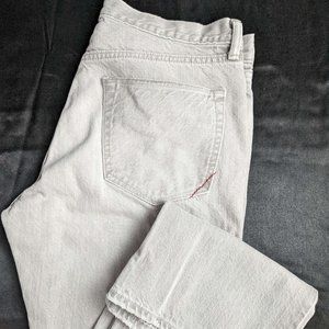 Banana Republic Men's Grey Denim 5 Pockets Jean's, Size 31x30